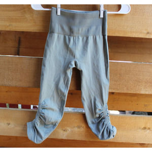 Lululemon Capri Leggings with Ruched Sides